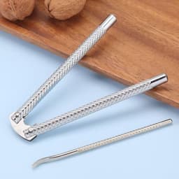 Bánh quy quả óc chó TIEZI, Dụng cụ bẻ đai ốc bằng thép không gỉ đa chức năng, Dụng cụ bóc vỏ đai ốc nhanh hiệu quả hạng nặng bền bỉ Sử dụng tại nhà 5