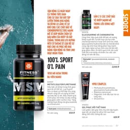Thực phẩm bảo vệ sức khỏe Fitness Catalyst Methylsulfonylmethane 90 viên siberian wellness 2