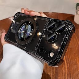 Ốp lưng điện thoại chống sốc và chống rơi bốn góc có giá đỡ từ tính cho iPhone 17 16 11 12 13 14 15 17 pro max 7
