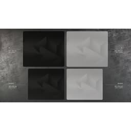 (HD Gear Store)Lót chuột Gaming Kính GLSSWRKS The Polarity cao cấp - Mousepad Tekkusai 7