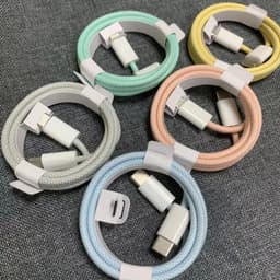 Cáp Sạc Nhanh PD 20w Dài 2M, 1M Type C to Type C Dây Sạc Nhanh Dù Chống Đứt Dùng Cho Củ Cạc Nhanh ip Type C To Lᶖght 1