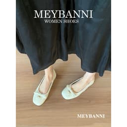 [CHÂN GẦY LÙI 1 SIZE] Giày Búp Bê Mũi Tròn 𝙔𝙐𝙇𝙄𝙉𝘼 Đính Nơ Nhỏ Kim Loại - C32 9