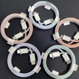 Cáp Sạc Nhanh PD 20w Dài 2M, 1M Type C to Type C Dây Sạc Nhanh Dù Chống Đứt Dùng Cho Củ Cạc Nhanh ip Type C To Lᶖght 9
