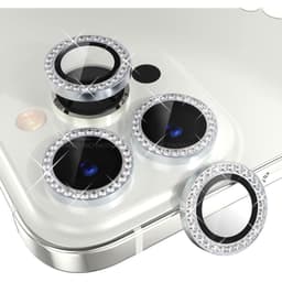 Kính bảo vệ cho camera ,Đính Đá Kim cươnġ lấp lánh cho iPhone 17 Air 16 15 14 Plus 13 12 11 16 pro max 9