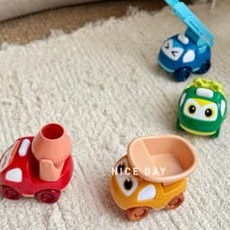 Xe Ô Tô Hình Thú Ngộ Nghĩnh Cho Bé – Đồ Chơi Kéo Đà Siêu Vui Toki Cat 8