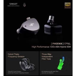 Tai Nghe In Ear SIMGOT EM6L | NGHE Đa dạng Gaming - nhạc | Không Mic 8
