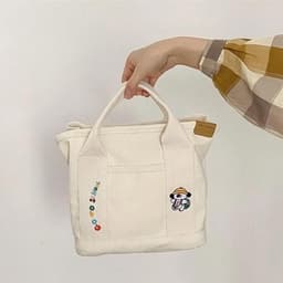 VINBEO Túi xách Bỉm sữa Cho Mẹ Và Bé - Túi xách Đeo Chéo Vải Đi Du Lịch Thời Trang Đa Năng Nhiều Ngăn (AHO01) 5