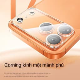 Kính cường lực bảo vệ Camera cho iPhone 17 Air 16 15 14 plus 13 12 11 17 Pro max 3