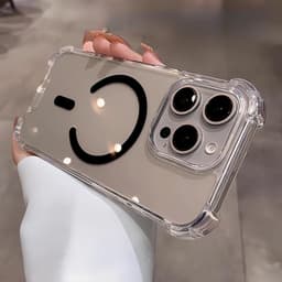 Ốp lưng điện thȯại trong suốt chống sốc từ tính chất lượng cao cho iPhone 17 16 15 14 13 12 11 17 pro max 6