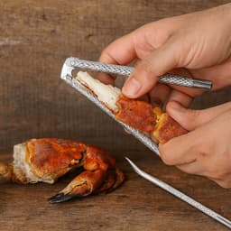 Bánh quy quả óc chó TIEZI, Dụng cụ bẻ đai ốc bằng thép không gỉ đa chức năng, Dụng cụ bóc vỏ đai ốc nhanh hiệu quả hạng nặng bền bỉ Sử dụng tại nhà 6