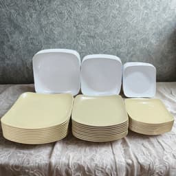 Đĩa Nhựa Vuông Lòng Sâu Việt Nhật 1213 Đĩa Phíp Nhựa ABS Dày Dặn Nhiều Kích Cỡ 2
