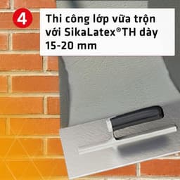 Sika Latex TH Chính hãng (1lít/chiết lẻ) - Phụ gia Sika Latex Chống Thấm và Kết Nối 5