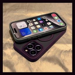 Ốp lưng bảo vệ có chân đế từ tính cho iPhone 16 11 12 13 14 15 Plus Pro Max Ốp lưng điện thȯại mờ 7