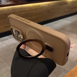 Trọng Mờ Từ Đứng Ốp Lưng Có Bảo Vệ Ống Kính Máy Ảnh Cho iPhone 16 15 14 Plus 13 12 11 Pro Max ốp iphone 5