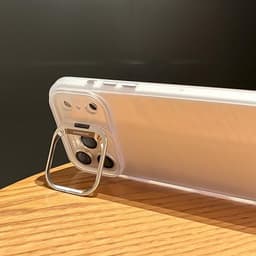 Ốp lưng bảo vệ trong suốt chống sốc Giá đỡ ống kính bằng hợp kim nhôm cho iPhone 16 11 12 13 14 15 16 pro max plus 6
