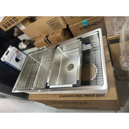 Chậu rửa bát Kluger KY8045ST Plus | Bề mặt SATIN trơn dễ dàng vệ sinh | Hàng chính hãng 2