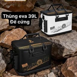 Thùng Đựng Cá Gấp Gọn Và Đế Cứng EVA MINGTU Đa Chức Năng TIÊU KHIẾT. 6