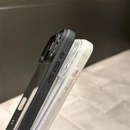 Ốp lưng bảo vệ trong suốt chống sốc Giá đỡ ống kính bằng hợp kim nhôm cho iPhone 16 11 12 13 14 15 16 pro max plus 7