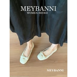[CHÂN GẦY LÙI 1 SIZE] Giày Búp Bê Mũi Tròn 𝙔𝙐𝙇𝙄𝙉𝘼 Đính Nơ Nhỏ Kim Loại - C32 6