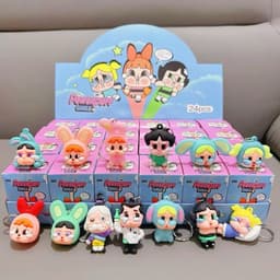 Blindbox Hộp Mù 24 Móc Khóa Zootopia Bí Ẩn – Móc Khóa Noel, Ngựa, NATRA, Capybara, Labubu – Quà Tặng Dễ Thương Cho Bé 3