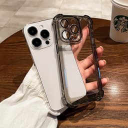 Ốp điện thȯại Trong Suốt Chống Sốc Bốn Góc cho iPhone 17 Air 16 15 14 13 12 11 17 pro max XR XS max 4