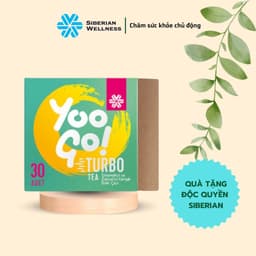 [COMBO 5 HỘP] TRÀ BODY YOOGO TURBO TEA – TRÀ BODY T SIBERIAN HEALTH, HỖ TRỢ THẢI ĐỘC, GIẢM CÂN, CẢI THIỆN HỆ TIÊU HÓA 5