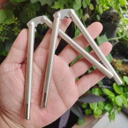 Bánh quy quả óc chó TIEZI, Dụng cụ bẻ đai ốc bằng thép không gỉ đa chức năng, Dụng cụ bóc vỏ đai ốc nhanh hiệu quả hạng nặng bền bỉ Sử dụng tại nhà 8