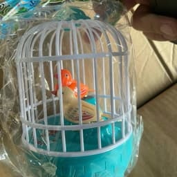 Đồ Chơi Lồng Chim Hót Có Nhạc Và Đèn Cảm Biết Khi Vỗ Tay 6
