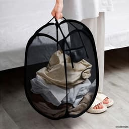 SỌT LƯỚI đựng quần áo, Giỏ lưới đựng quần áo gấp gọn thông minh tiện lợi,nhatle.store2 4
