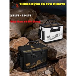 Thùng Đựng Cá Gấp Gọn Và Đế Cứng EVA MINGTU Đa Chức Năng TIÊU KHIẾT. 1