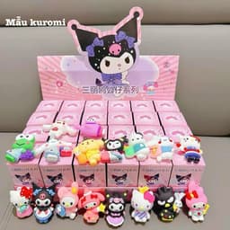 Blindbox Hộp Mù 24 Móc Khóa Zootopia Bí Ẩn – Móc Khóa Noel, Ngựa, NATRA, Capybara, Labubu – Quà Tặng Dễ Thương Cho Bé 5