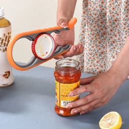 Kẹp lọ 4 trong 1, Dụng cụ mở nắp, Dụng cụ mở hộp & Dụng cụ mở chai - Thiết yếu gia đình bằng thép không gỉ 4