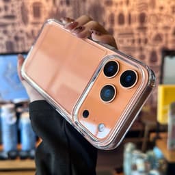Ốp lưng điện thȯại chống sốc trong suốt cho iPhone 17 Air 16 15 14 13 12 11 17 Pro max đơn giản và cao cấp 2