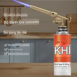 Khò Gas Mini Chống Bỏng Tự Động Đánh Lưa - Thiết Bị Khò An Toàn 6