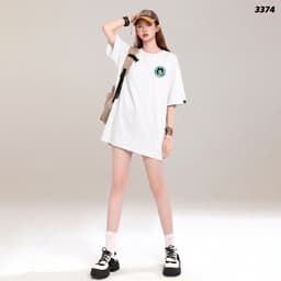 Áo Thun Chuột Vui Vẻ The Boy 3374 Localbrand HY KORÉ Vải Cotton 100% Co giãn 2 Chiều 250gsm Phom Rộng Unisex Oversize 4