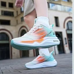 Giày Sneaker Thể Thao Nam Đế Êm Nhẹ – Giày Chạy Bộ, Tập Gym, Đi Học Đi Chơi Thoáng Khí, Form Đẹp 1