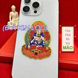 Miếng Dán Điện thoại Phật Bản Mệnh 12 Con Giáp Chất Liệu Cao Cấp , Trang Trí hoặc Tặng Quà Ý Nghĩa 5