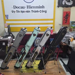 Haixiang 552 Bao đựng cần câu cá 3 ngăn chính 3 ngăn phụ dài 1m3 có chân chống lưng 5
