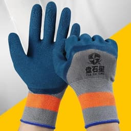 Găng Tay Cao Su Chống Trượt Chống Mài Mòn 23CM - Găng Tay Lao Động Làm Vườn Xây Dựng Sửa Chữa Bền Đẹp 2