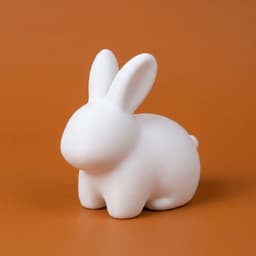 In 3D Bunny Để Bàn Trang Trí Sáng Tạo Máy Tính Đồng Hành Tinh Tế Để Bàn Trang Trí Lưu Niệm 6