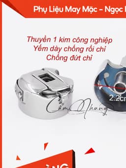 thuyền máy may 1 kim công nghiệp yếm dày chống rối chỉ 1