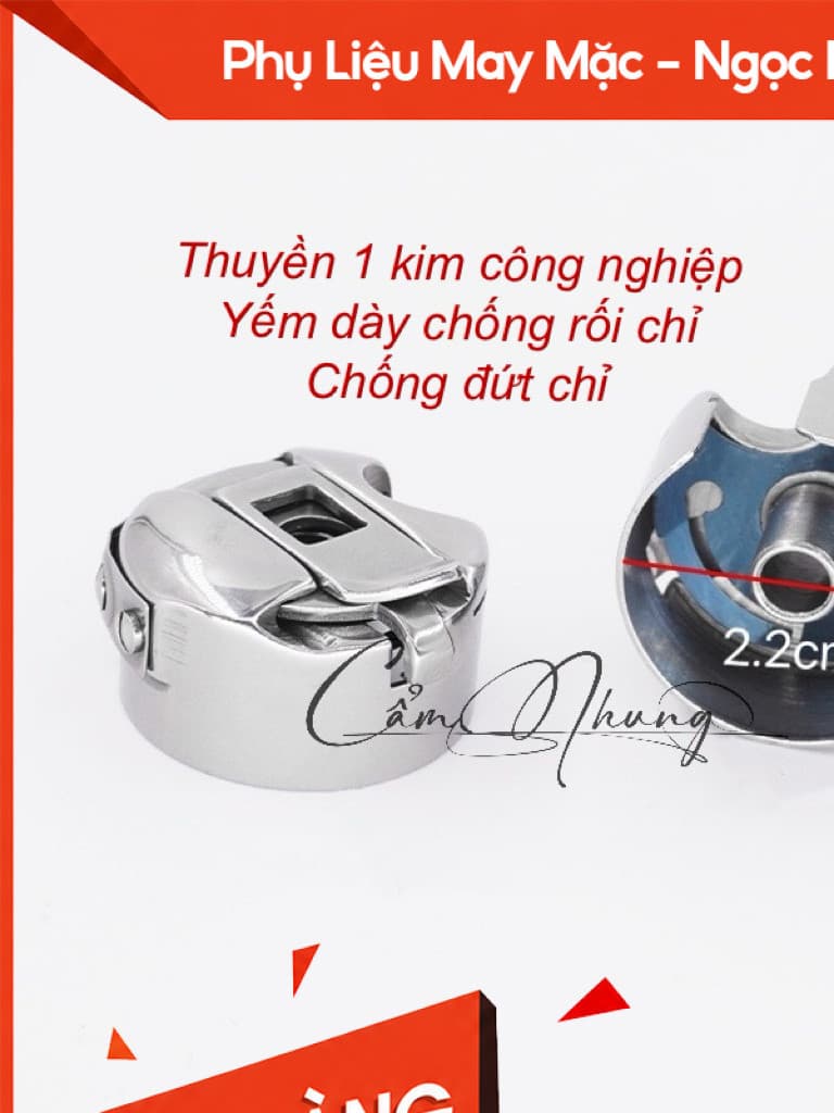 thuyền máy may 1 kim công nghiệp yếm dày chống rối chỉ