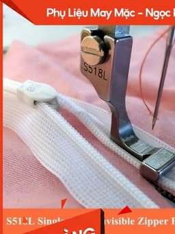 chân vịt tra dây kéo kiểu mới cho máy may công nghiệp 1