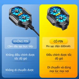 Tản nhiệt điện thoại FS01 làm mát nhanh chóng nhỏ gọn không bị vướng tay cầm 5