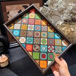 Khay Đựng Đồng Hồ Trang Sức, Màu Quả Óc Chó Cao Cấp, Hình Chữ Nhật, Giá Cả Phải Chăng, Lưu Trữ Sang Trọng 8