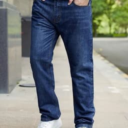 Quần Jean nam ống suông co giãn Cao Cấp mã JD53 Menswear Pants 7