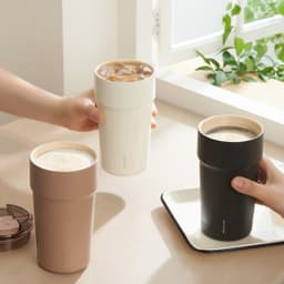 Bình Giữ Nhiệt Thép Phủ Sứ 500ml Locknlock LHC4357 Metro Cafe Tumbler, Hàng Chính Hãng - Joymall 4