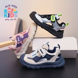 Giày Thể Thao Bé Gái/Bé Trai Đế Mềm Chống Trơn Trượt – Giày Sandal Rọ Trẻ Em Đi Học Đi Chơi. MÃ C28 4