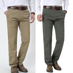 quần dài đi làm COMBO 3 Quần Kaki Nam Trung Niên Mã 77CB3 Chất Kaki Mềm, Màu Sắc Đa Dạng 2