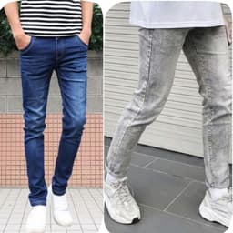 Quần jean nam 4 màu chất bò co dãn 4 chiều mẫu mới chuẩn shop quần bò nam QJP9EV777 Menswear Pants 7